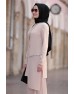 Derin Tesettür Takım - Bej - Fuval Moda